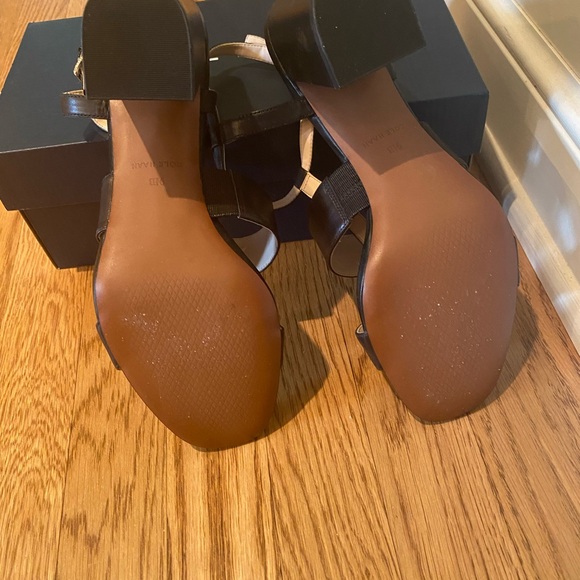 Cole Haan Block Heel Sandal size 9.5M in Black - Picture 4 of 5